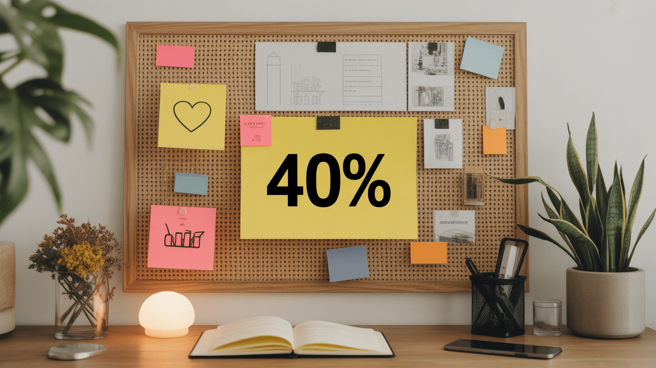 Moodboard collections favoris Cataloa 40% collaboratif