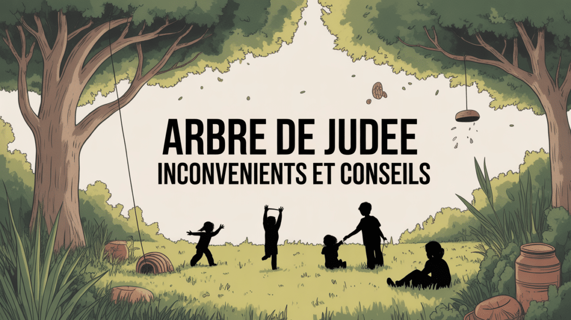 Arbre de Judée racines gousses enfants astuces