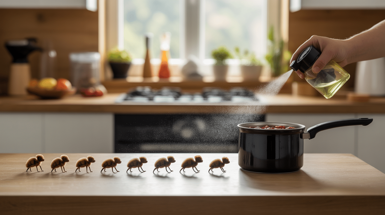 Spray anti fourmis minuscules cuisine solutions naturelles