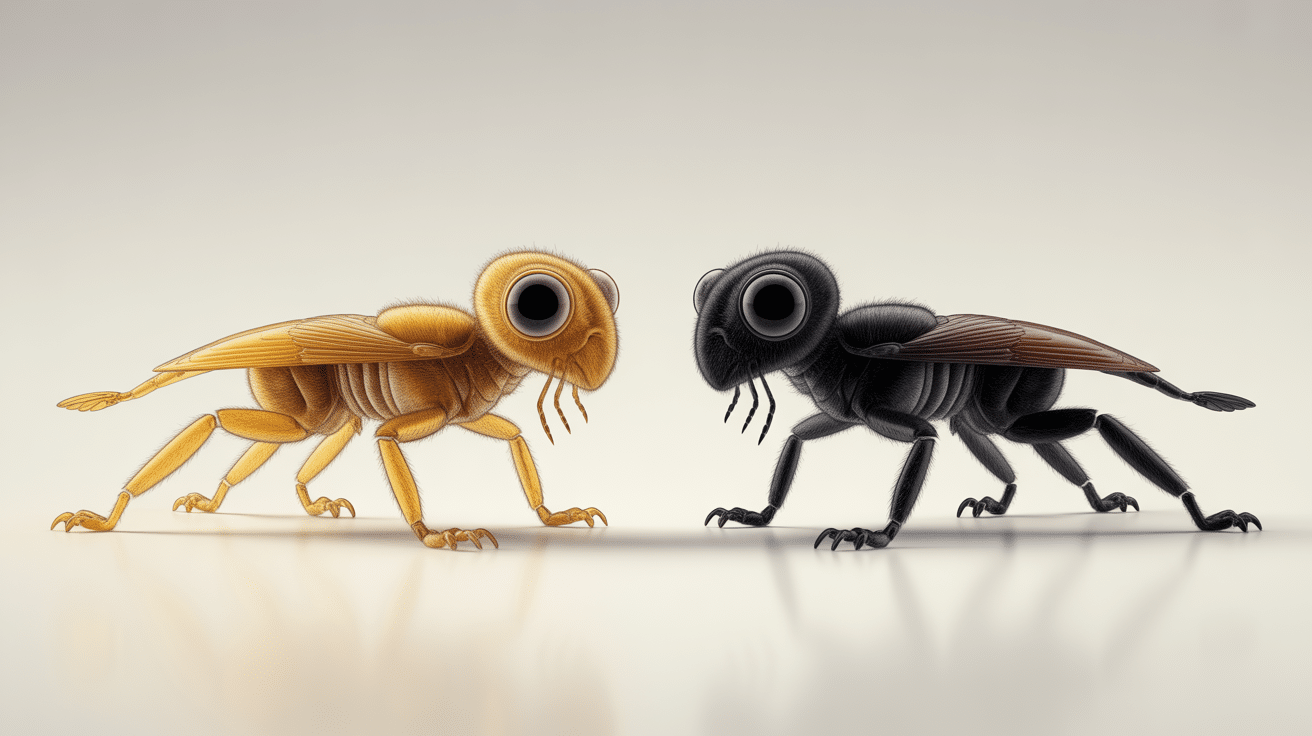 Espèces fourmis minuscules différencier visuellement SEO