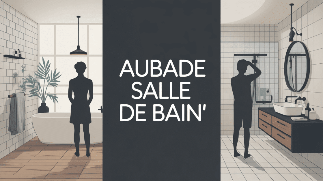 Salle de bain Aubade moderne multi-styles
