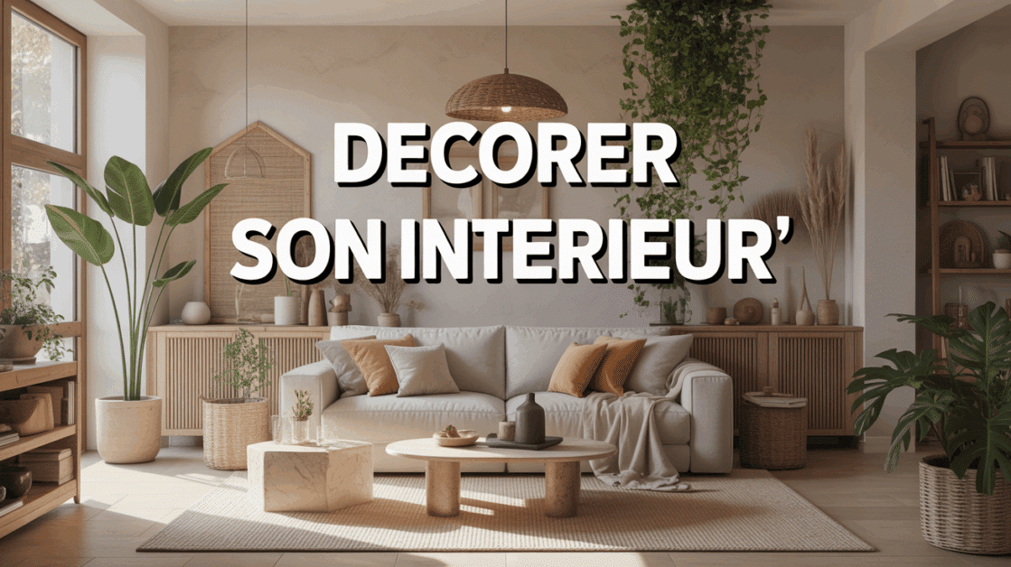 interieur moderne, touches artisanales, ambiance familiale