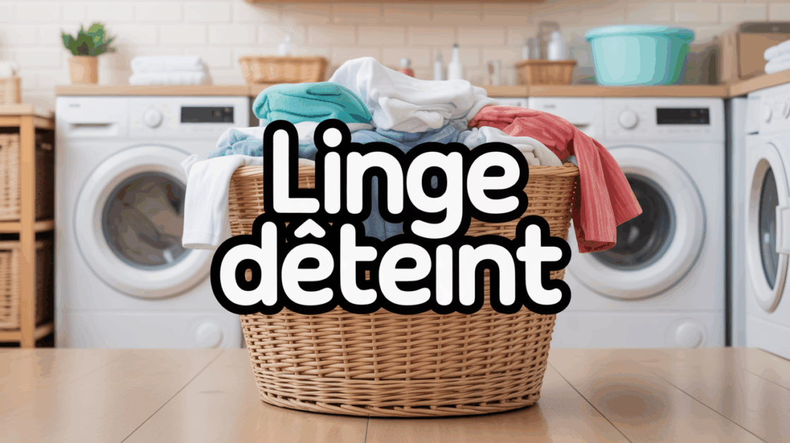 linge deteint entremelé blanc et couleur conseils naturels