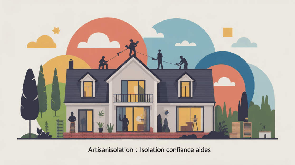 Maison moderne artisans isolation confiance aides