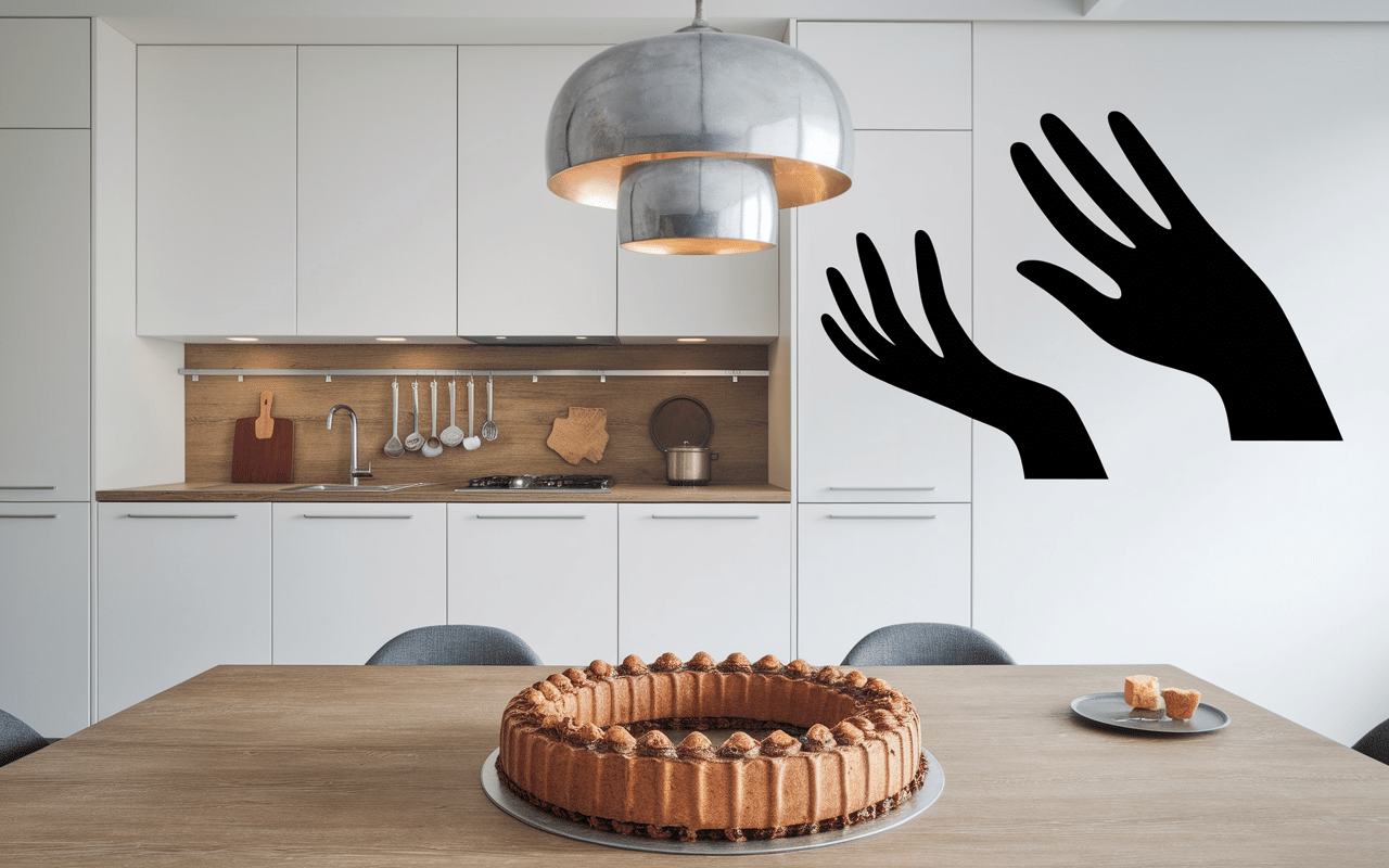 Démoulage facile moule à charnière gâteau intact