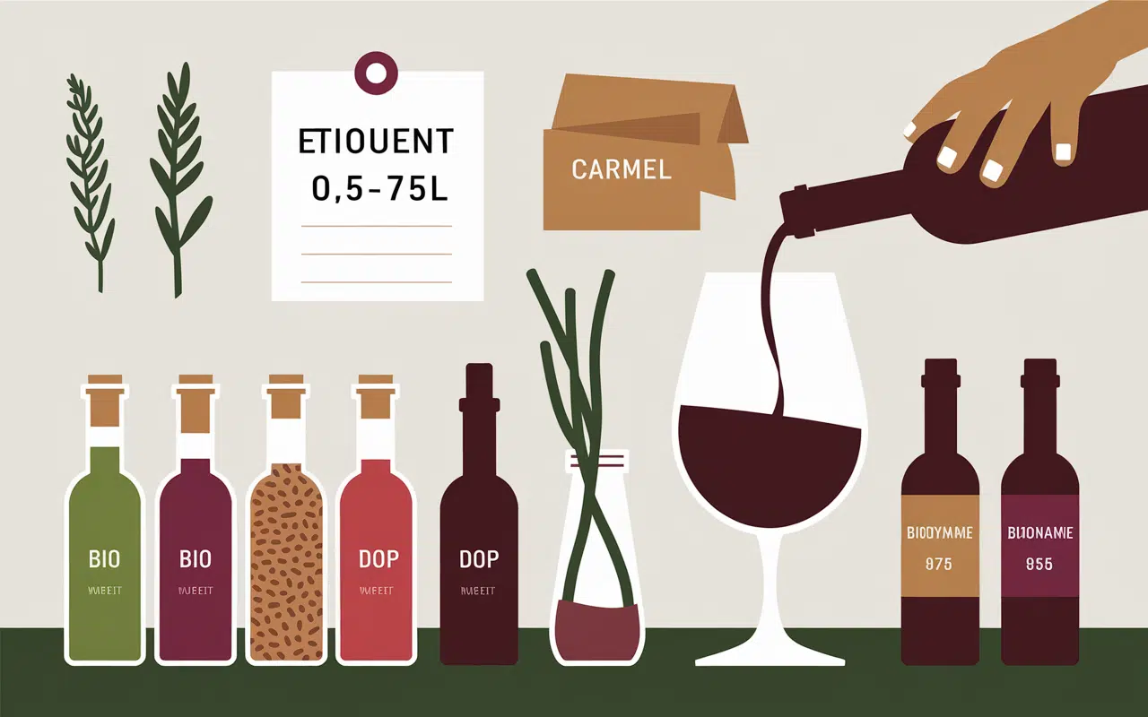 vermouth rouge fabrication ingrédients labels