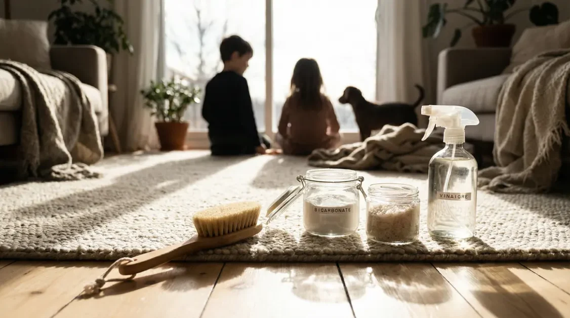 tapis naturel entretien sans produit chimique