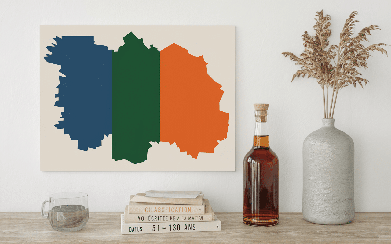 Carte Gascogne armagnac avec classification VS, VSOP, XO