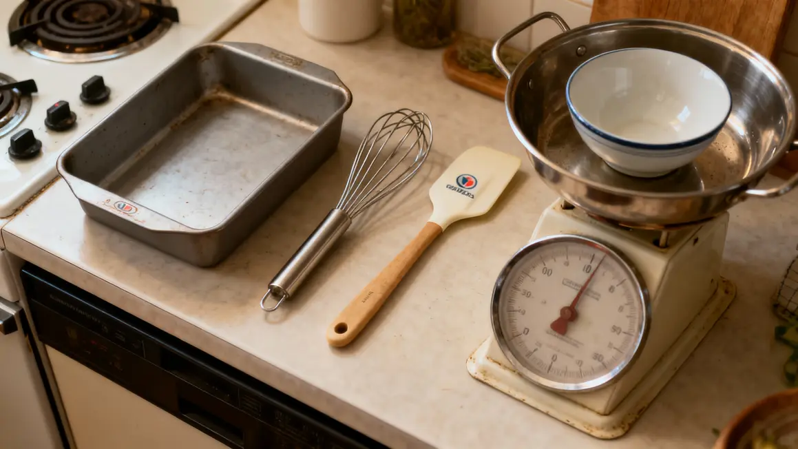 ustensiles cuisson brownies maison chocolat moelleux