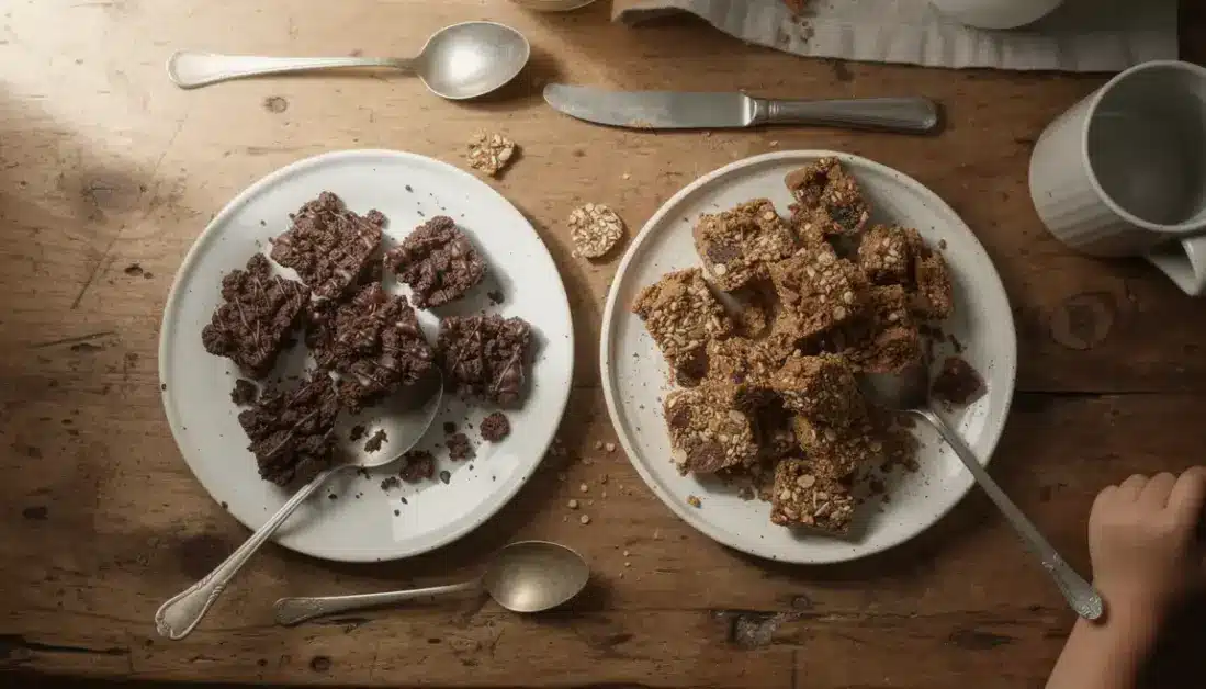 assiettes roses des sables classique et healthy