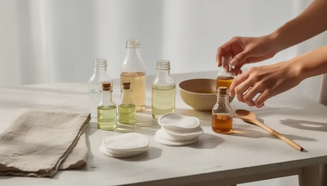 recipients huiles vegetales hydrolats coton lavable accessoires diy