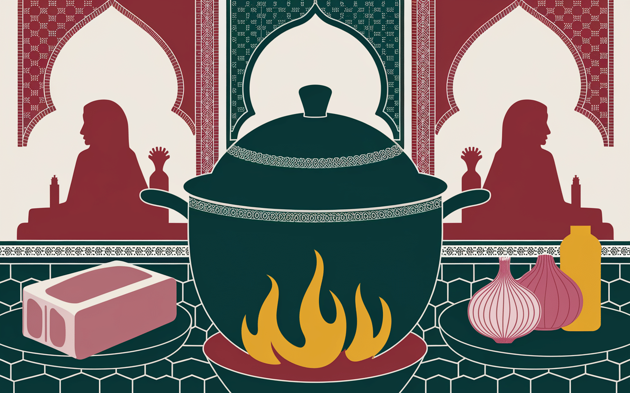 tajine agneau cocotte fonte cuisine marocaine