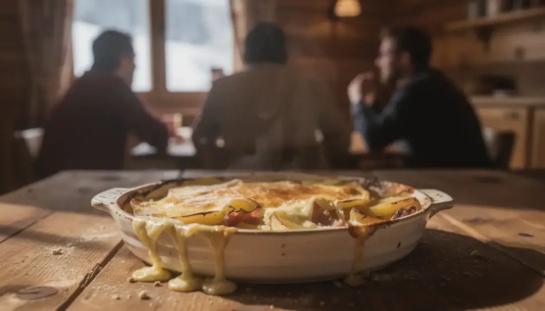 tartiflette savoyarde authentique gratinée au reblochon