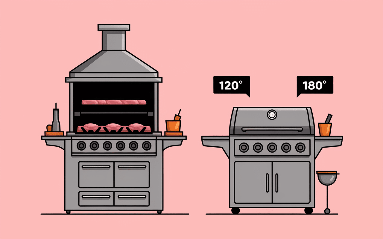 Modes de cuisson travers de porc au four et barbecue