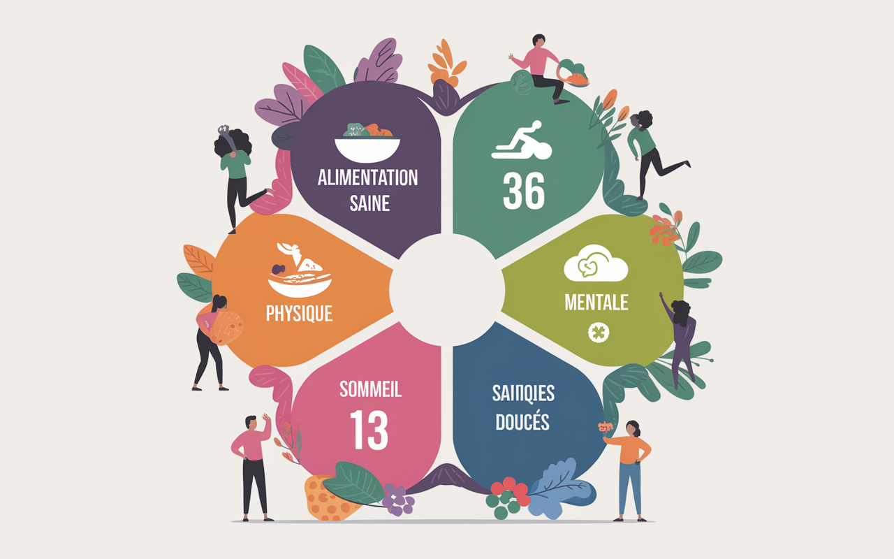 Roue holistique salon du bien etre 2025 alimentation activite bien etre