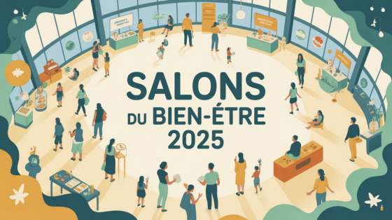 Vue d'ensemble salon du bien etre 2025 stands ateliers ambiance