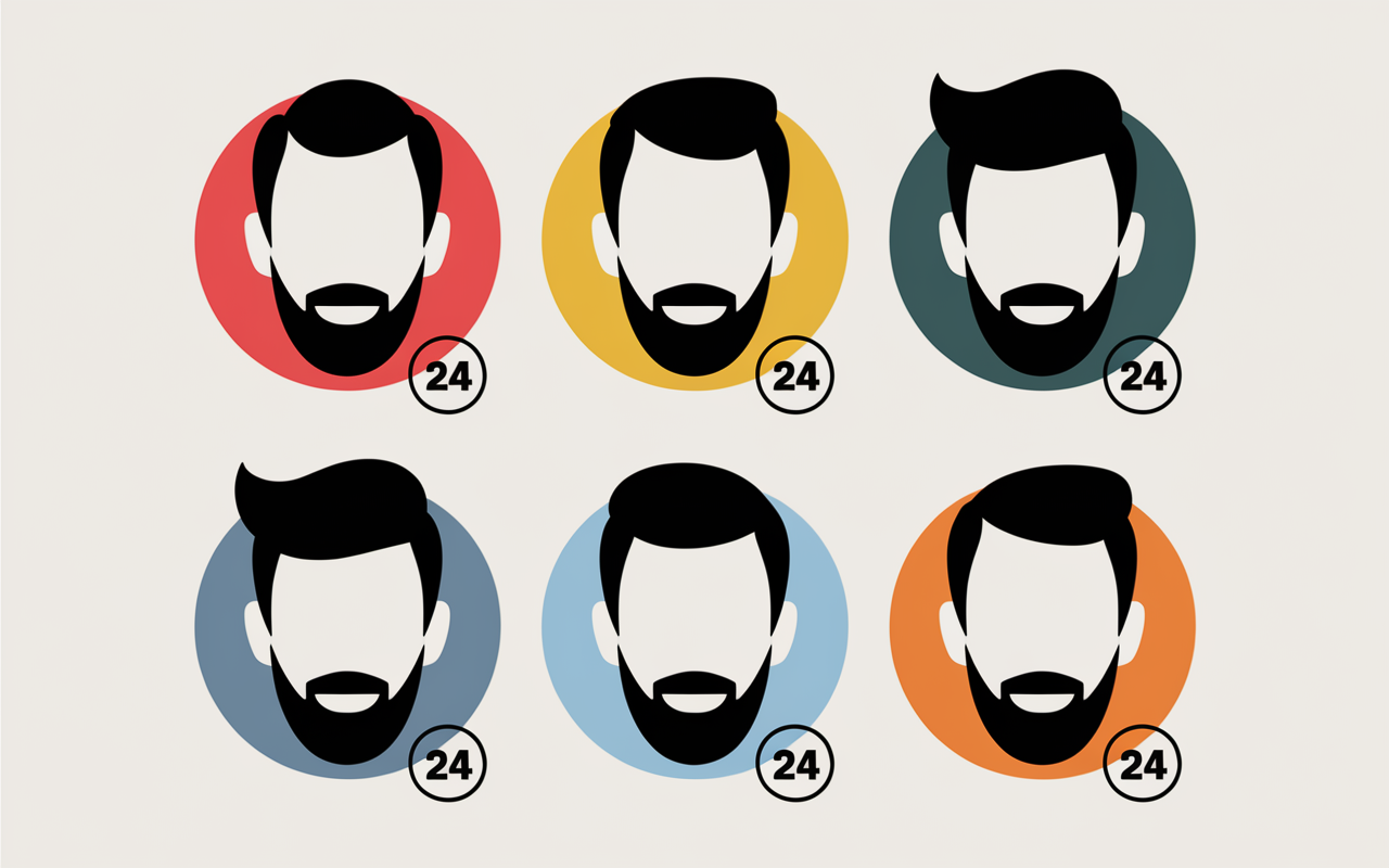 Barbe style homme adaptée à chaque forme de visage