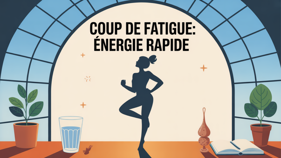 comment avoir de l energie rapidement silhouette energique