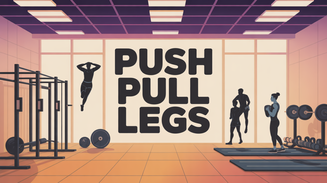 push pull legs salle de sport equipements