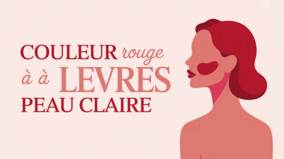 quelle couleur de rouge à lèvres pour peau claire sur grand miroir lumineux