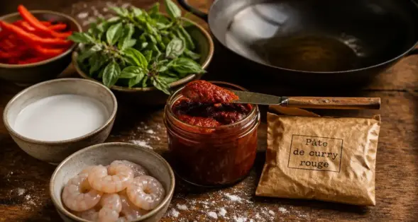 Recette avec pate de curry : bonne couleur et 3 secrets pour la sauce
