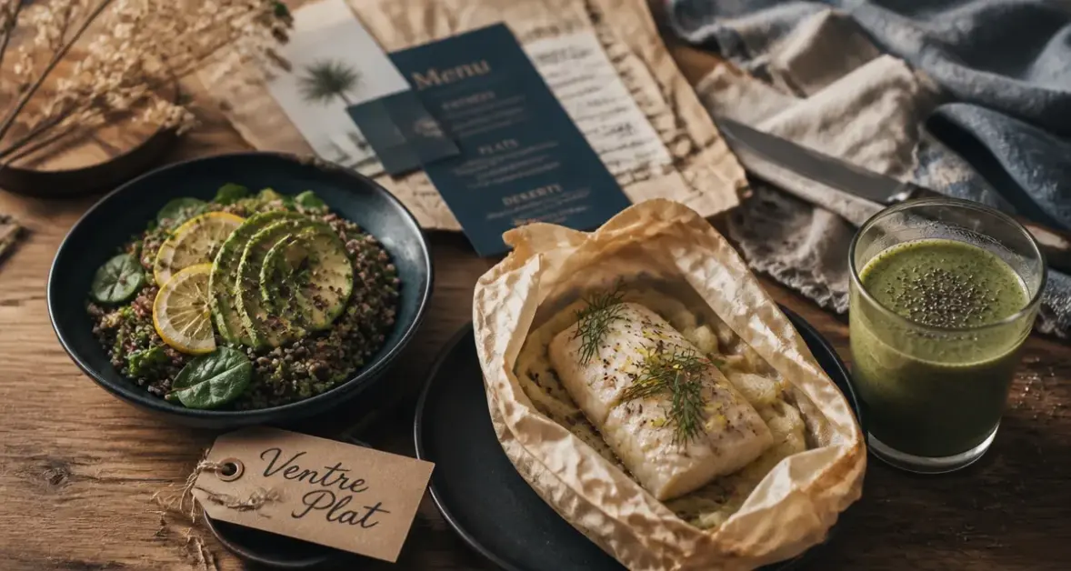Recette pour maigrir le ventre : 3 recettes brûle-graisse pour dégonfler, smoothie thé vert et cabillaud