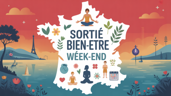 Carte France salon bien etre ce week end illustration