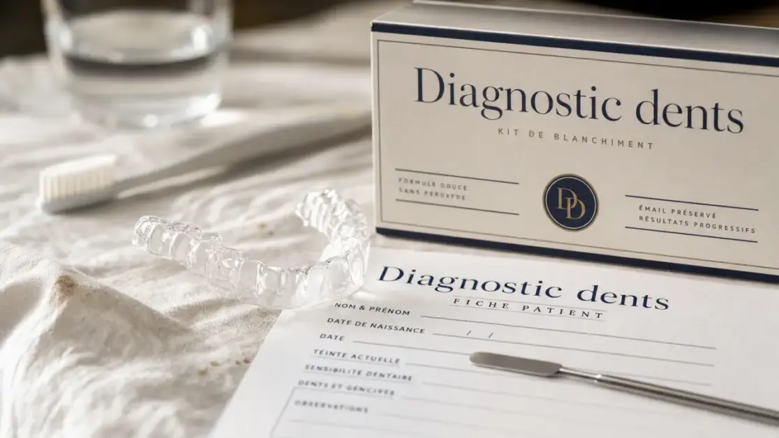 Blanchir ses dents : kit de blanchiment avec gouttière dentaire transparente