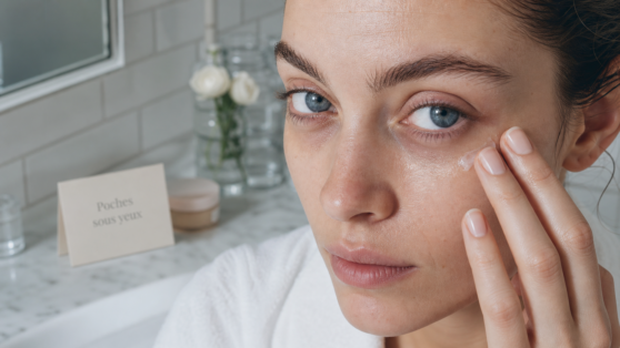 Comment enlever les poches sous les yeux : soin contour des yeux au réveil