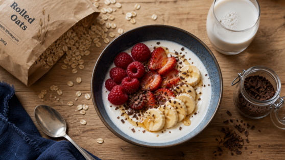 Que faire avec des flocons d avoine : bols, pancakes et gâteau banane anti-gaspi