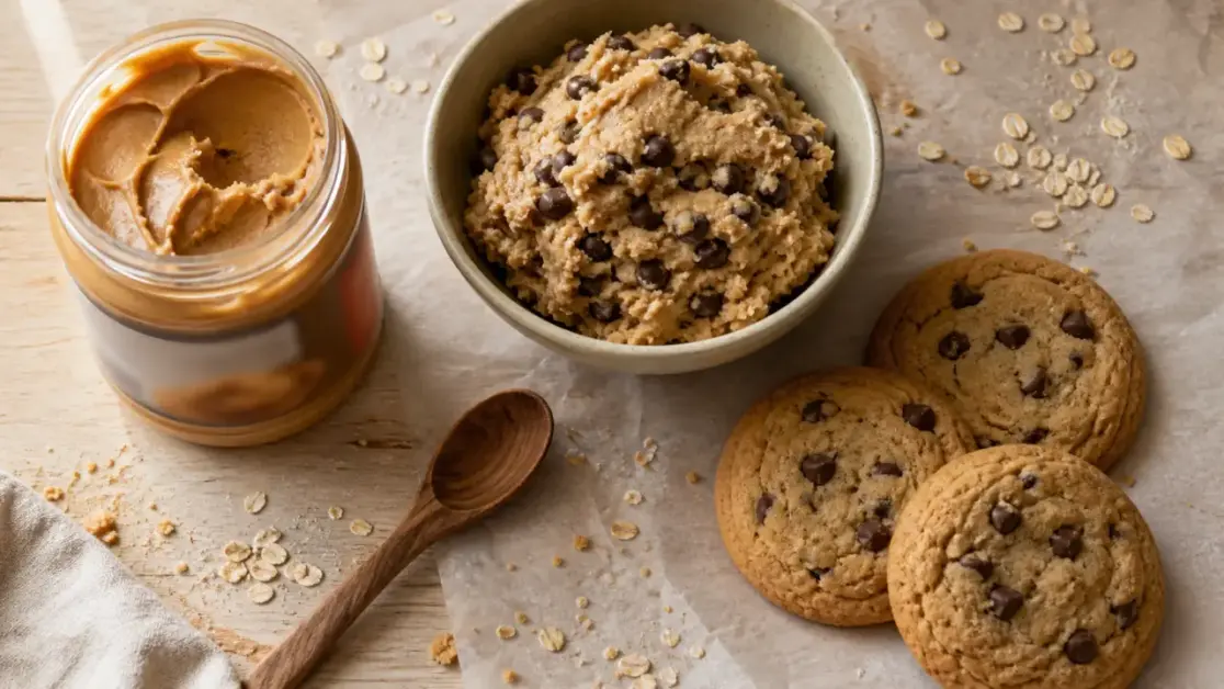 Recette avec beurre de cacahuète : cookies moelleux