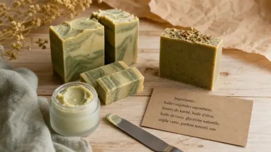 Savon artisanal haute garonne : savon saponifié, ingrédients