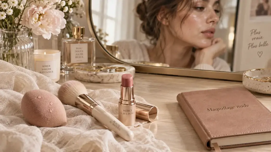 Comment faire un maquillage naturel : teint frais sans effet masque, peau hydratée et pores naturels