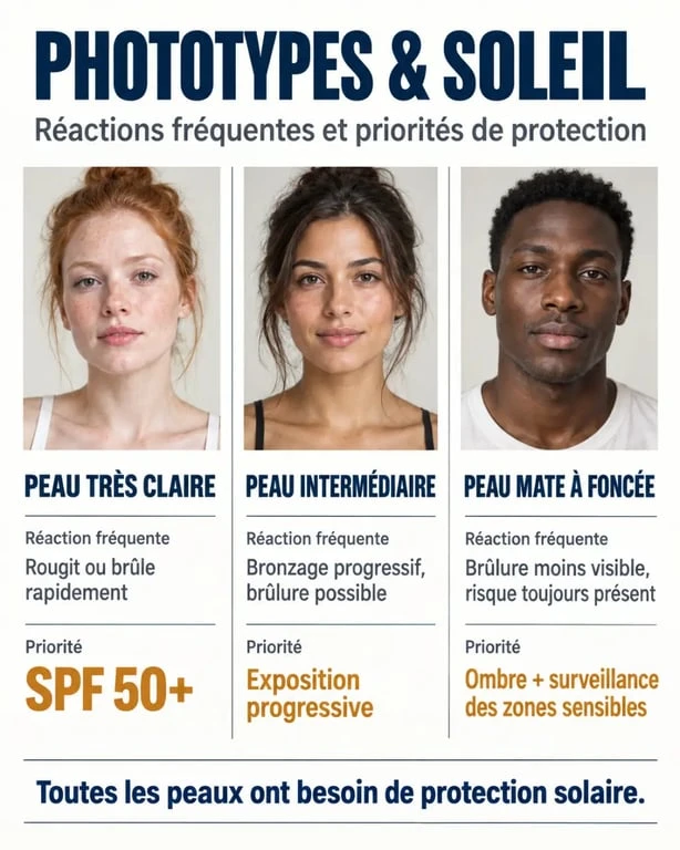 Comment bronzer rapidement selon son phototype et sa sensibilité au soleil