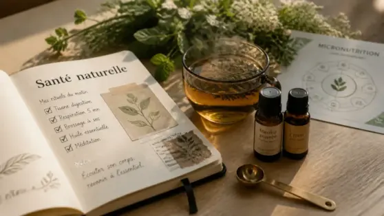 Santé naturelle : carnet et huiles essentielles, bonnes pratiques sans risques