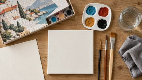 Peinture loisirs créatifs : pinceaux et acrylique pour débuter et décorer
